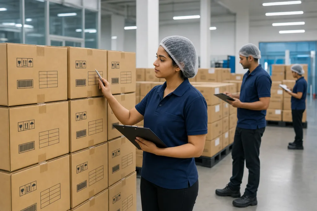 carton marking for perfume cap export orders