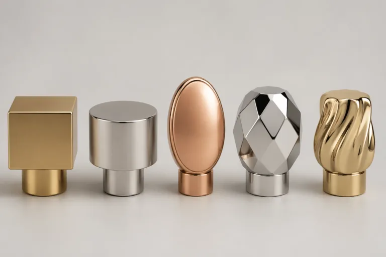 Different custom perfume cap shape options