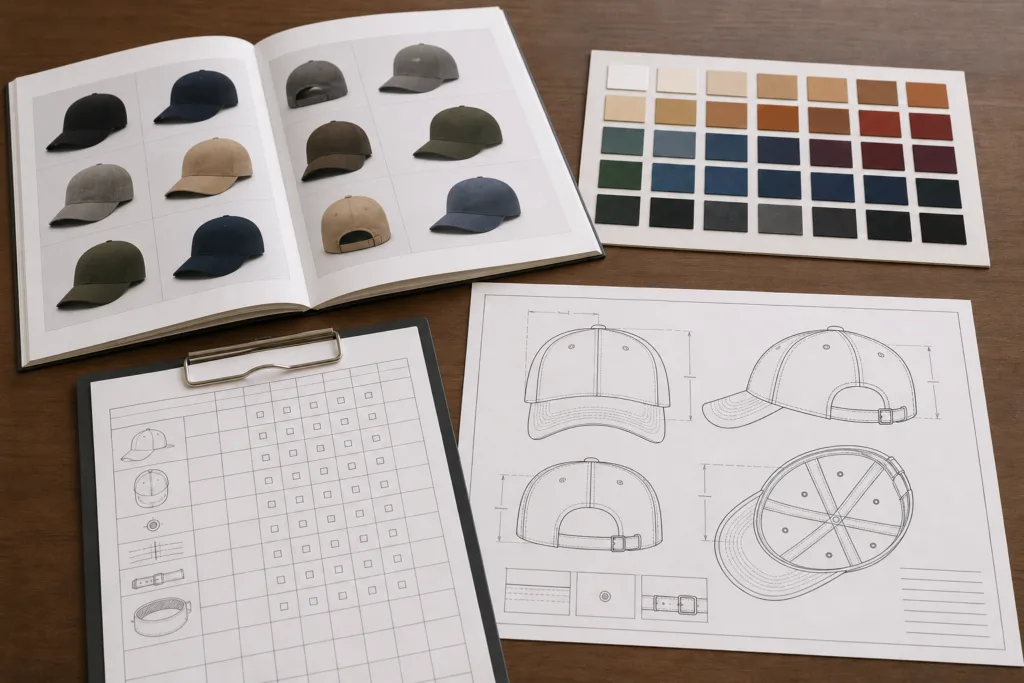 Downloadable perfume cap sourcing documents