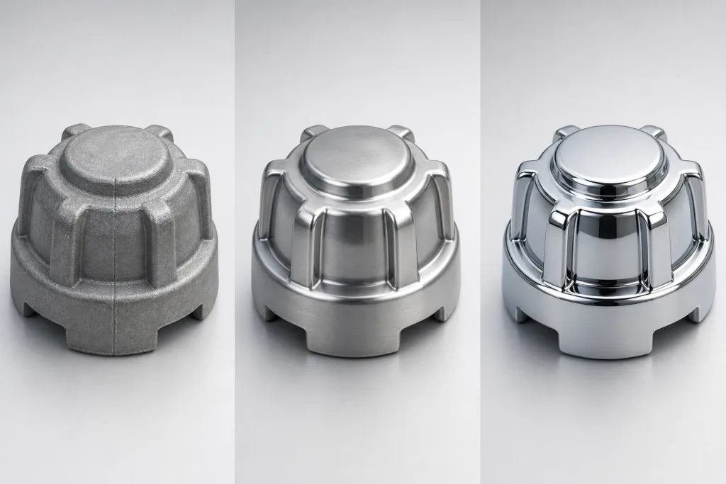 Electroplating process for custom perfume caps