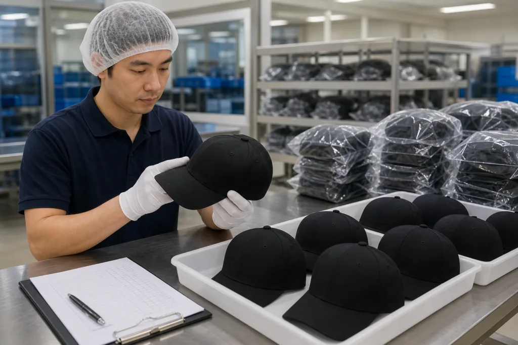 perfume cap final inspection checklist and packing review