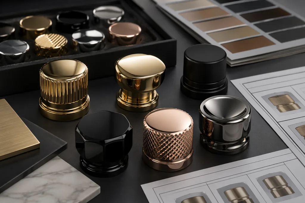 perfume cap finish approval and compliance support