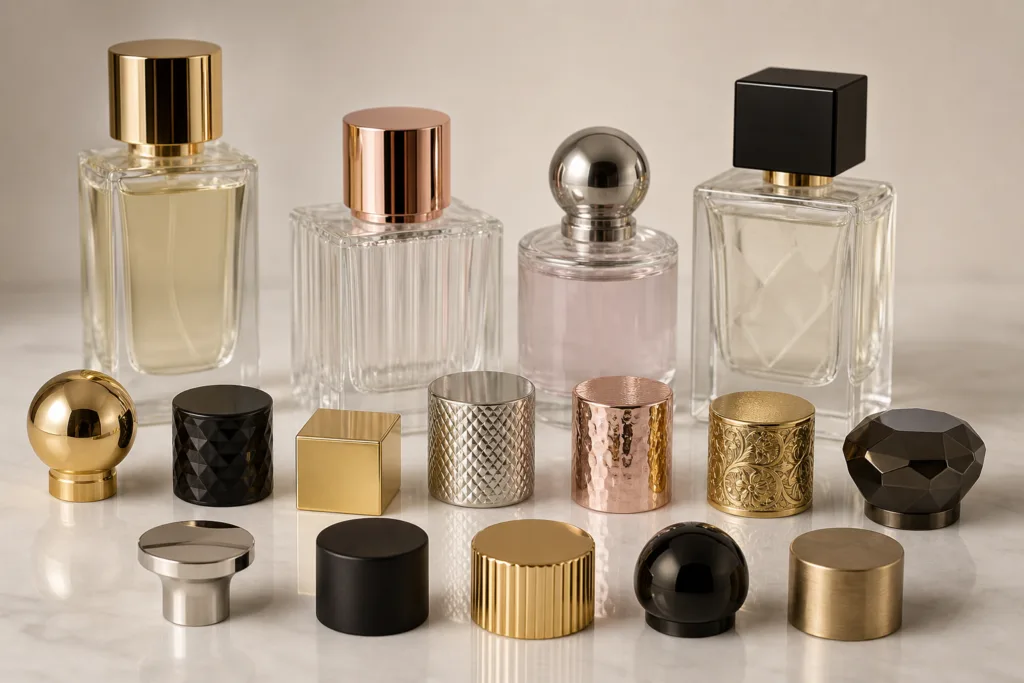 Private label perfume cap styles for fragrance brands